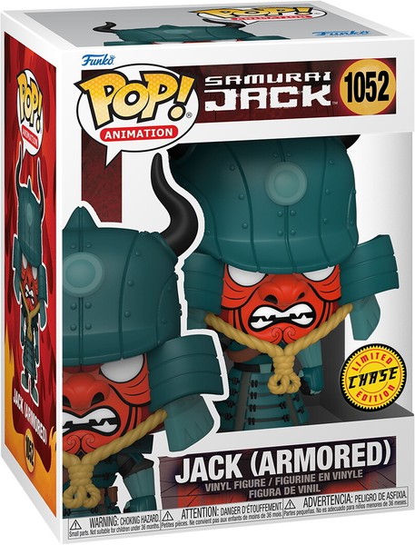 Samurai Jack - Jack (Armored) 1052 Limited Chase Edition - Funko Pop! - Vinyl Fi-image
