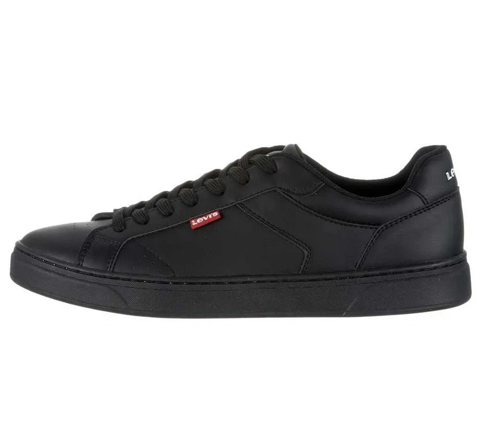 Levi's Rucker Sneaker 44 EU Sportschuhe Herren Schwarz Halbschuhe Black Gym Neu