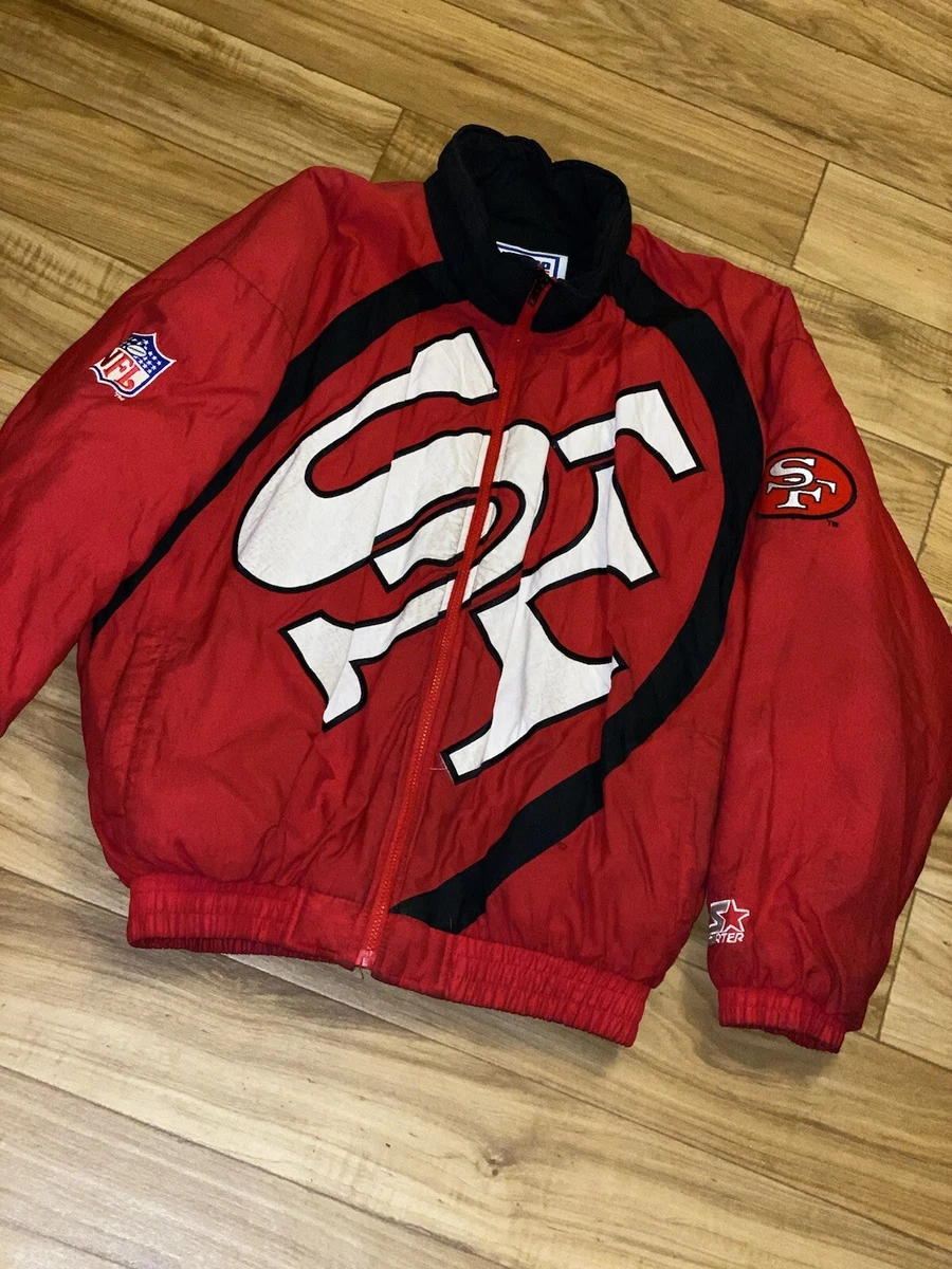 san francisco 49ers VINTAGE RARE starter jacket MEDIUM | eBay