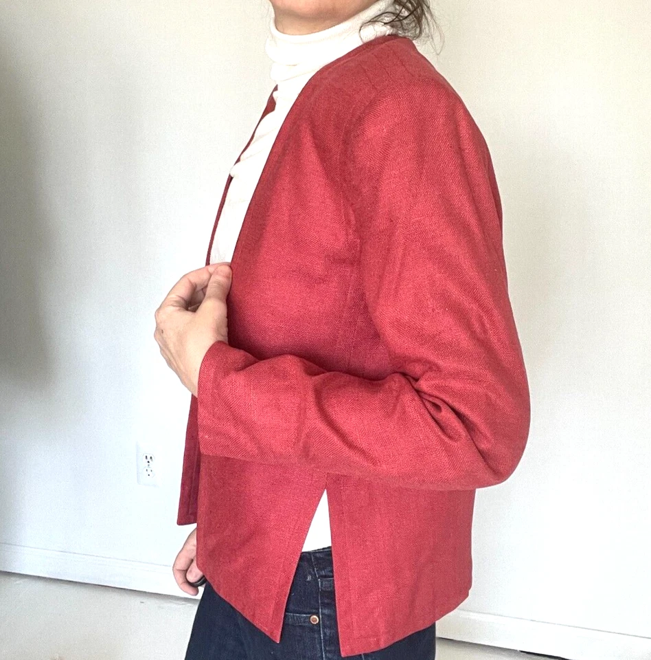 Chaqueta Blazer De Colección Yves Saint Laurent Rive Gauche Talla 36 Foto 4 de 4