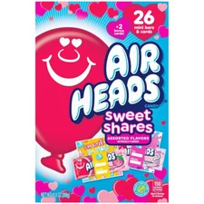Air Heads Sweet Shares - Assorted Flavors Mini Bars & Cards - 10.9 oz BB 08/2026