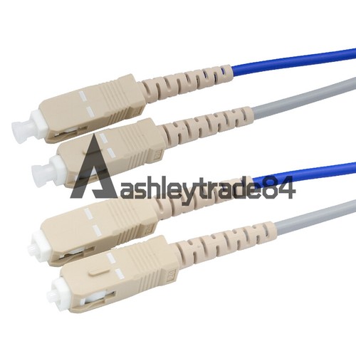 Câble blindé 15M fibre patch cordon SC vers SC UPC Pigtail câbles multimodes duplex - Photo 5/9
