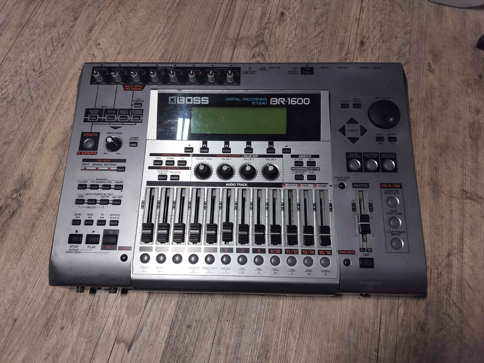 BOSS BR1600CD Digital Multi Track Recorder 761294083178 eBay