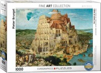 Der Turm Von Babel Von Bruegel 1000 Teile Puzzle 680Mm X 480Mm