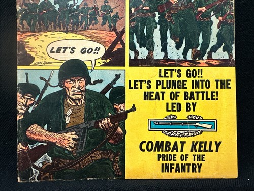 Combat Kelly #31 VG+ (Atlas 1955) Cookie Novak! - Picture 3 of 11
