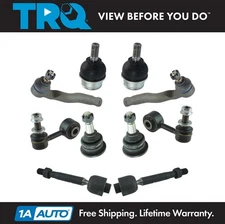 TRQ Front Ball Joint Tie Rod End Sway Bar Link Steering Suspension Kit 10pc New