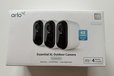 Arlo Essential XL Outdoor - 3 Wireless Security Cameras 2nd Gen Battery-Powered