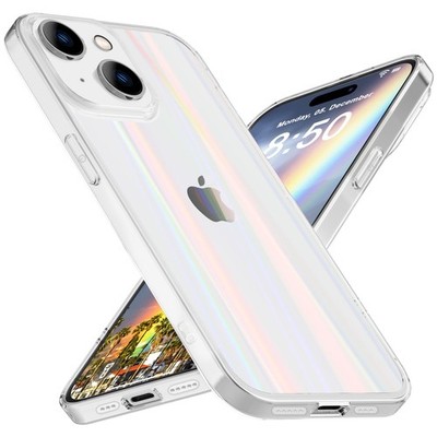 iPhone 15 Plus Handyhülle transparent durchsichtig Hardcase NALIA Case Cover