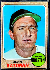 1968 Topps Baseball John Bateman #592 Houston Astros NMT-MT