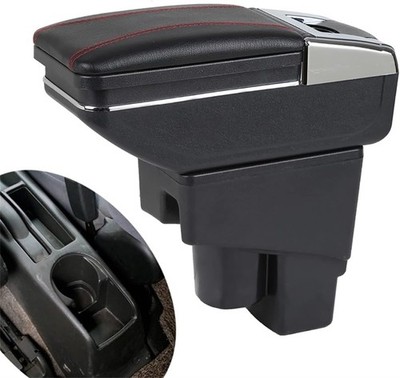 Car Armrest Box for Honda Fit Jazz 2002-2008 Center Console Organizer Storage...