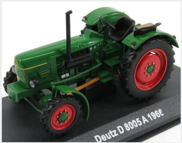 Edicola THC-G1627006 Deutz - D8005A Traktor 1966 - Mit Vitrine - With Showcase --image