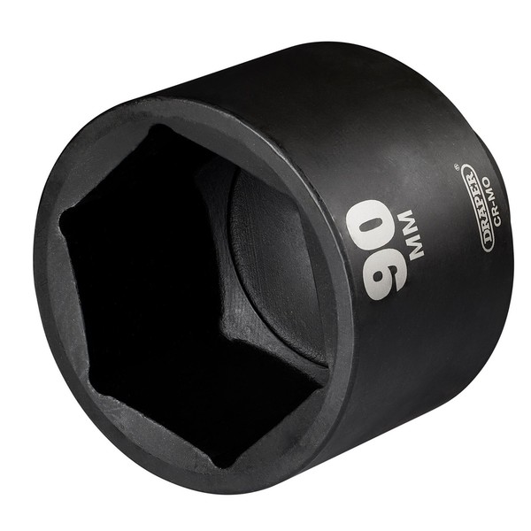 Draper Deep Impact Stecknuss 90Mm 1In Vierkant 6-Kant Chrom-Moly Hi Torq 08527-image