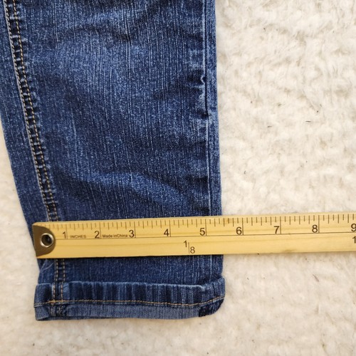 Justice Denim Jeans Girls 14 Slim Skinny Ankle Cotton Stretch Casual Everyday - Picture 3 of 9