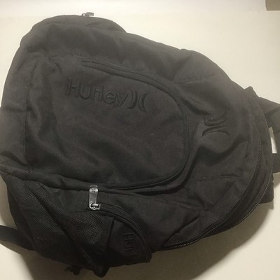 Hurley Black Backpack 15'' Laptop Sleeve