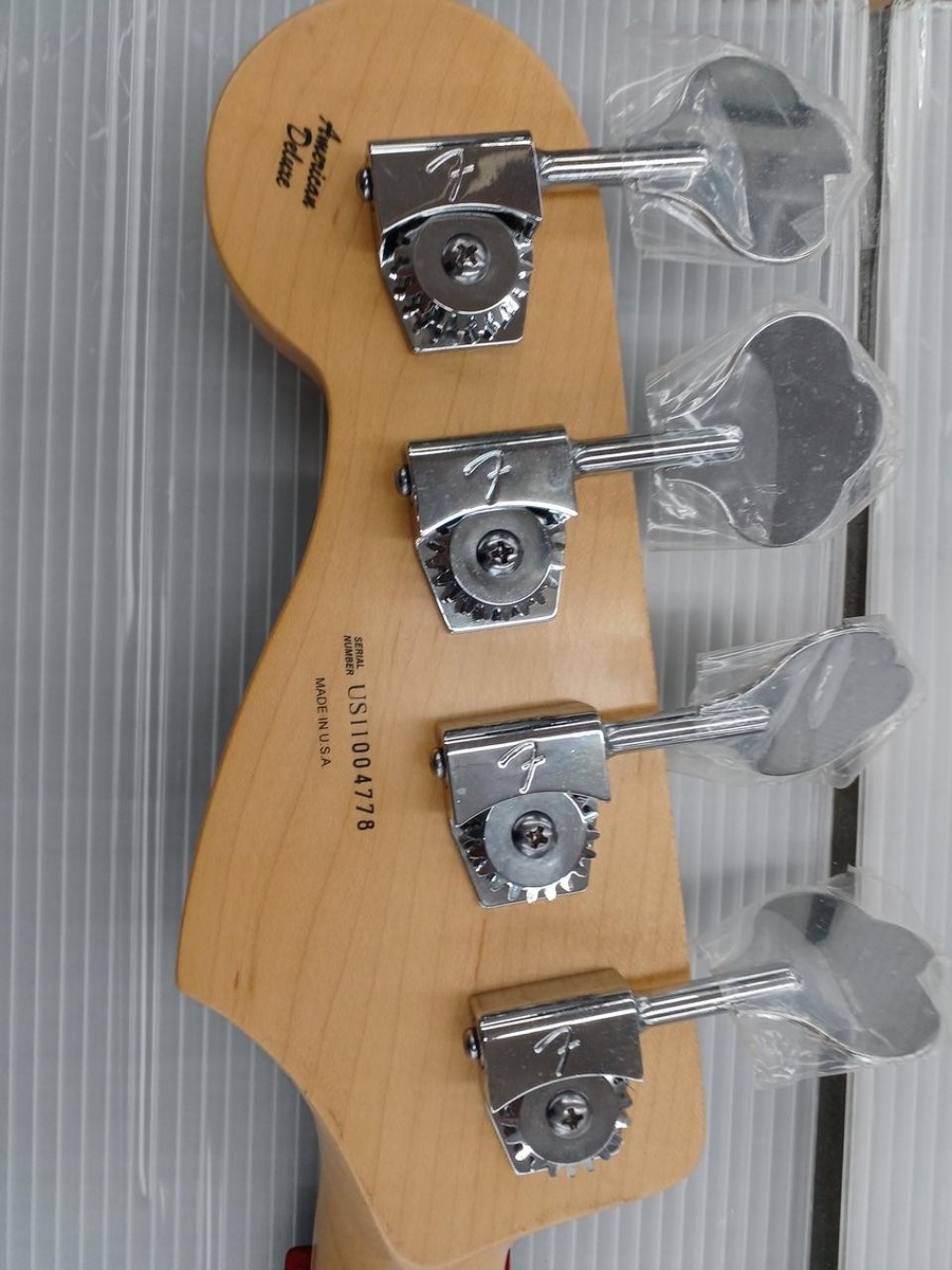 ベース Fender American Deluxe Jazz Bass N3 Fender American Deluxe Jazz Bass - Natural | Sweetwater