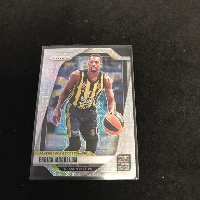 Errick McCollum 2024-25 Panini Prizm Euroleague #129 Mojo #11/25