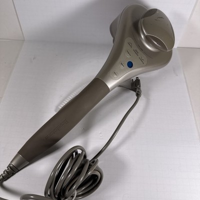 Brookstone 15 Speed Program Professional Percussion Massager 235333 Tested 