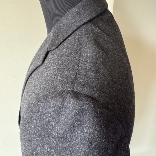 The Mens Store at Bloomingdales Blazer Mens 38R Gray Regular Fit Cashmere Jacket - Picture 13 of 16