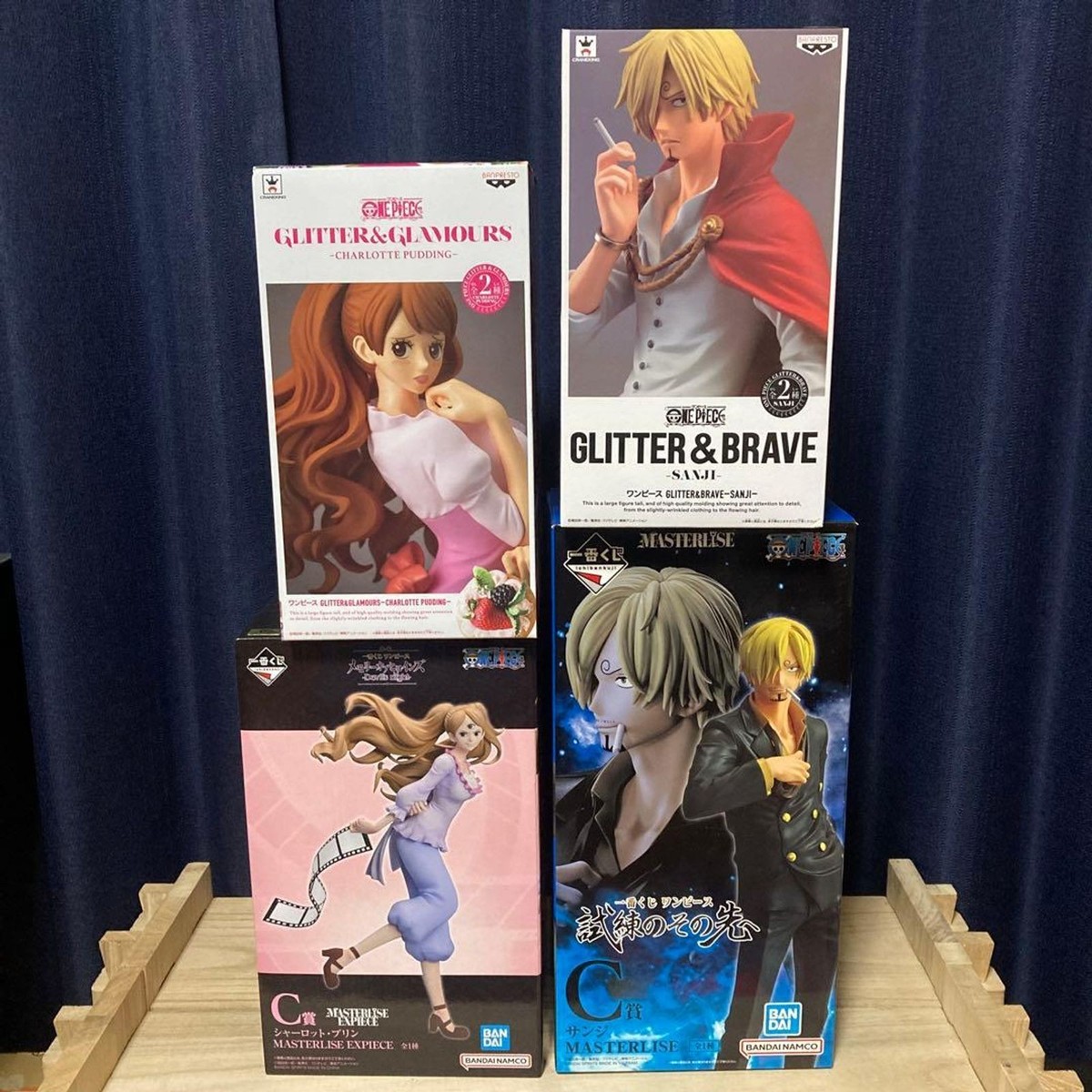 One Piece Ichiban Kuji Glitter & Glamours Sanji & Charlotte