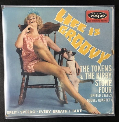 rare 7'' EP The Tokens & The Kirby Stone Four – Life Is Groovy - Disques Vogue - Bild 1 von 3