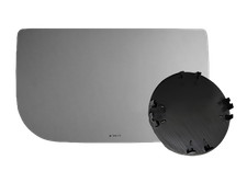 30k-171 Rv Lower Convex Driverpassenger Mirror Glass Ramco Gls171 Kit W Mount