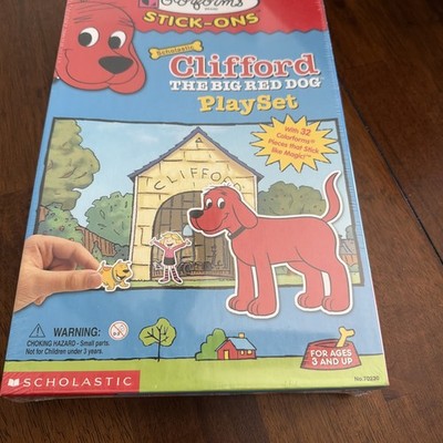 Vintage Clifford The Big Red Dog Activity Set Colorforms 2002 NEW SEALED