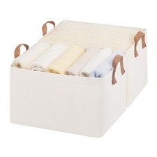 Storage Bins Fabric Storage Bins For Shelves Large Storage Baskets With Metal Fr