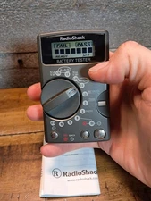 Radio Shack Battery Tester 22-091 Vintage Works Excellent Condition