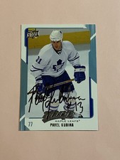 Pavel Kubina 2008-09 Upper Deck MVP IP Auto Autograph #2