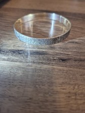 9ct 50-micron Rolled Gold Ladies Bangle