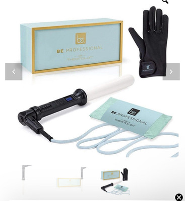 BE. Professional Thermalon 1 in Ceramic Curling Wand, Digital Display, 450°F