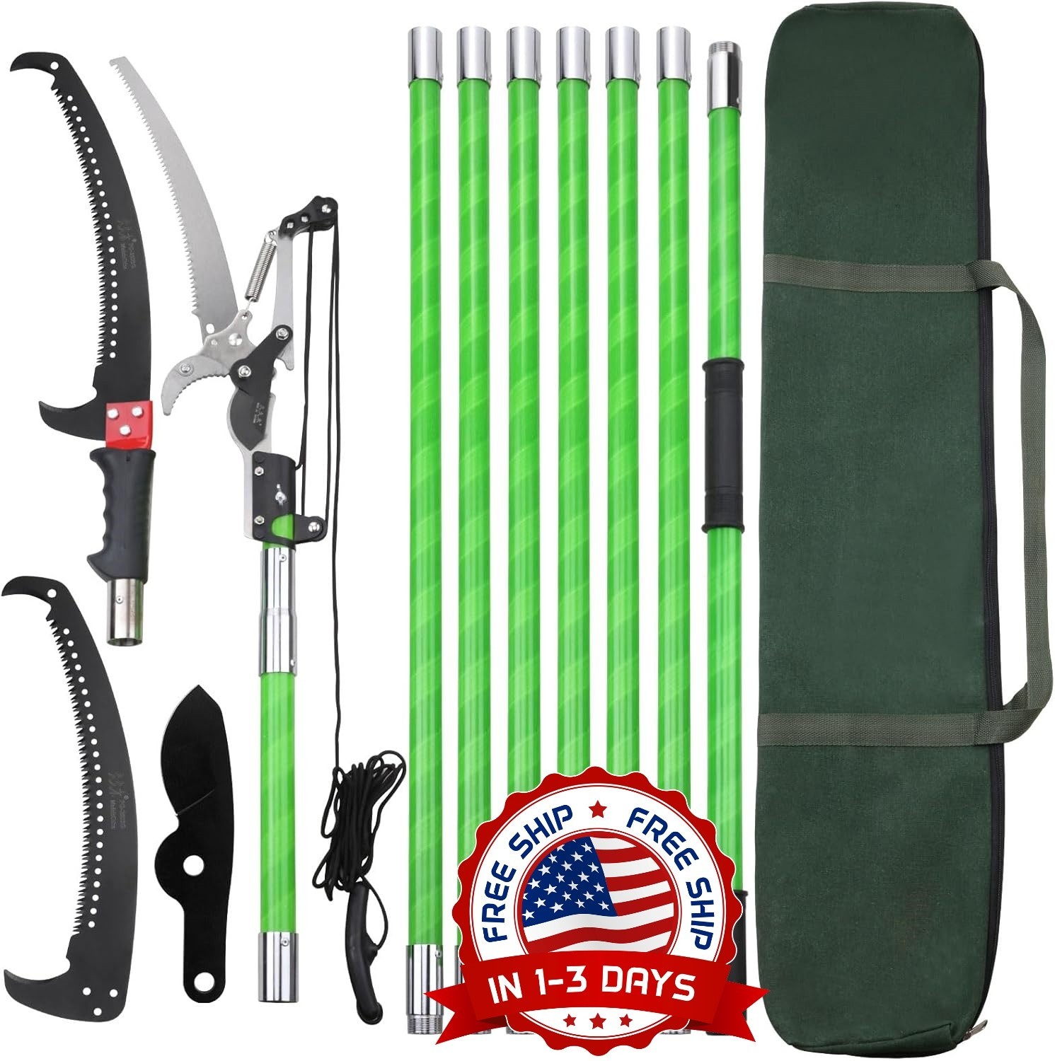 Recortador de ramas Rama de árbol Herramientas de jardín para serrar y esquilar