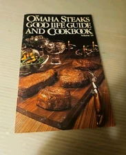 Vintage 1985, "The Omaha Steaks Good Life Guide & Cookbook" Vol. 18 Paperback 