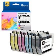 LC401 LC-401XL Ink Cartridge for Brother MFC-J1010DW MFC-J1012DW MFC-J1170DW LOT