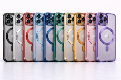 Magsafe Hülle Kameraschutz für iPhone 11 12 13 14 15 16 17 Pro Max Magnet Case