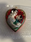 Kurt Adler Polonaise Gone with The Wind Rhett Scarlett Heart Ornament Christmas