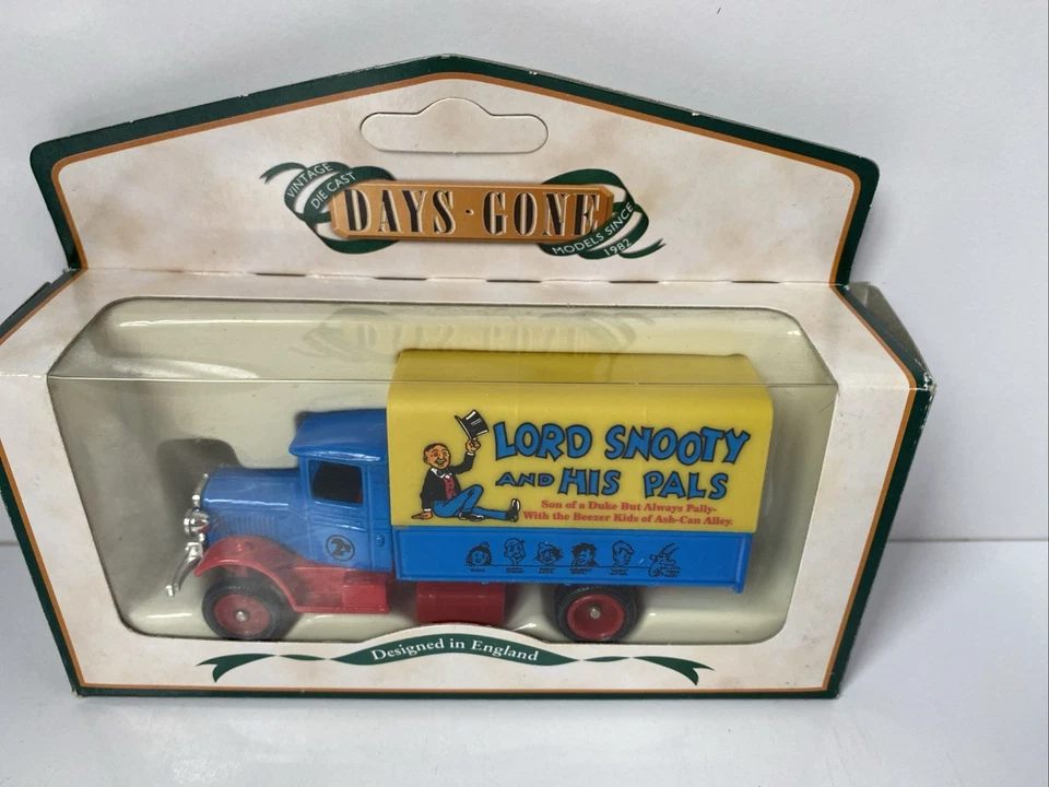 Caminhão traseiro de lona Lledo Days Gone Lord Snooty modelo na caixa 2003 modelo vintage - Imagem 4 de 4