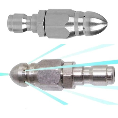 #ad 2 Sets Pressure Washer Sewer Jetter Nozzle with Stainless Steel Mini Compact... $25.89