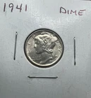 1941 Mercury Dime Brilliant Uncirculated BU Coin