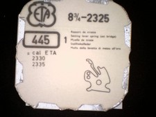 NOS ETA 445 Setting Lever Spring / Set Bridge - Cal 2325