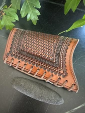 SASS, Cowboy Action, Leather Stock Cover, #902, Uberti 73 Straight Grip Crescent