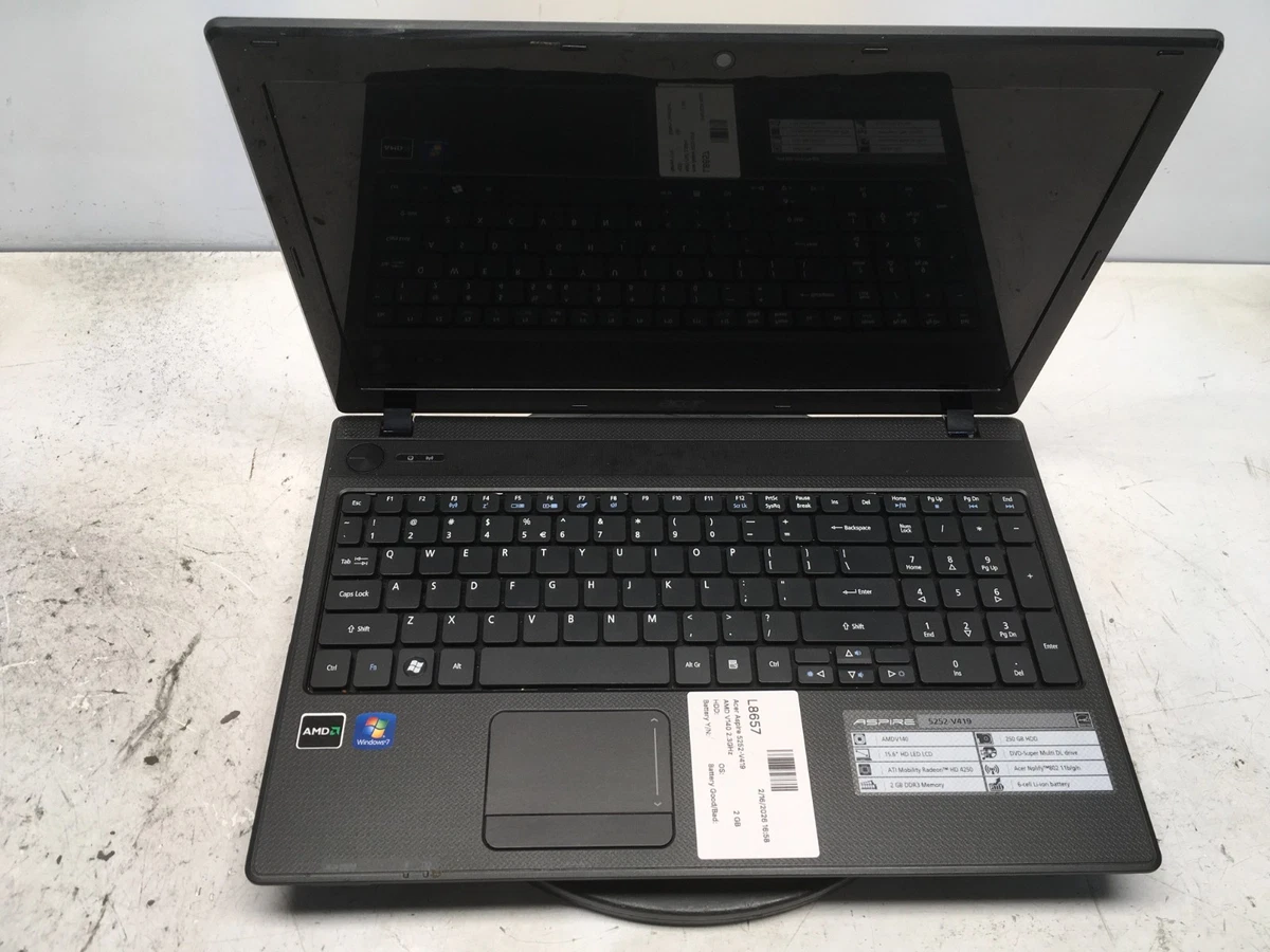 Acer 2 GB RAM HDD (Hard Disk Drive) PC Laptops & Netbooks for sale 