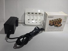 Tenergy RCR123A Li-ion Rechargeable Batteries 12 and Tenergy Charger