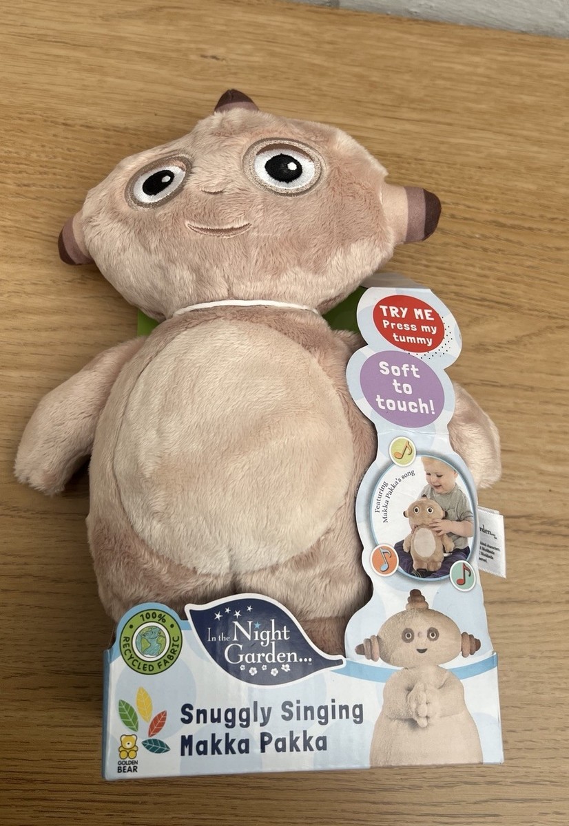 In The Night Garden Plush Toy Snuggly Singing Makka Pakka UK