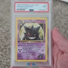 Pokemon Gym Challenge Sabrina's Gengar 29/132 1st Edition PSA 9 (2000)