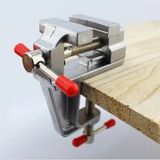 Mini Bench Vise Clamp 3.5" Aluminum Table Vice for Jewelry Hobby Craft UK