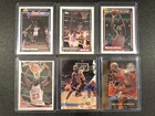 Lot Of 6 Michael Jordan Topps Basketball Cards
