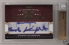 2009 RAZOR SPORTS ICONS - COACH - BOB KNIGHT  #2/3