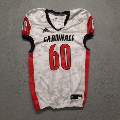 Adidas Louisville Cardinals Men's Jersey Size Large White Camo Football  Adult