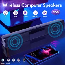 Portable Bluetooth Speaker Stereo TV Sound Bar Home Theater Subwoofer Soundbar